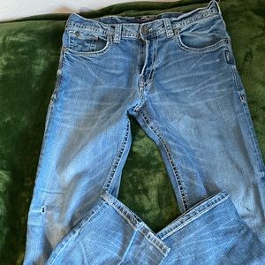 Men Silver Jeans